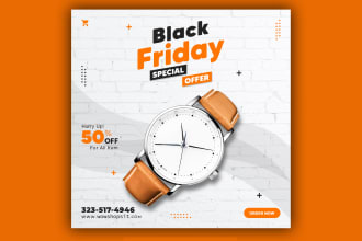 design a creative facebook ad image or fb ad banner design