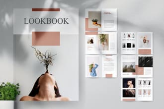 design magazine layout, lookbook, product catalogue, brochure