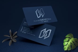 design luxury and premium business card
