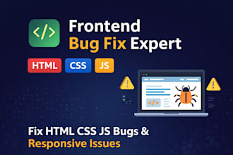 fix HTML CSS bugs fast