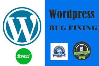 fix wordpress issues, complete bug fixing