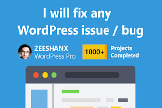fix wordpress,php errors issues and customization
