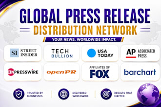 write press release and do top press release distribution