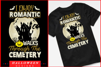 make creative halloween t shirt design