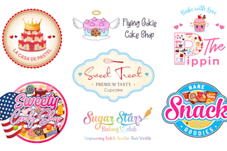 design attractive cake, bakery, or cupcake logo