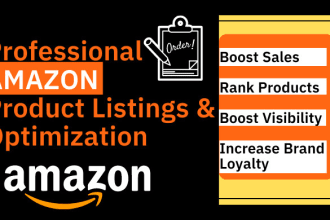 write persuasive amazon product listing optimization and seo product description