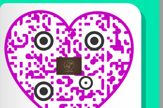 design custom and attractive qr code with your logo