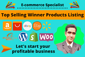 listing top selling winning products
