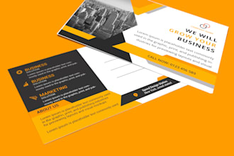 postcard design, direct mail, eddm postcard