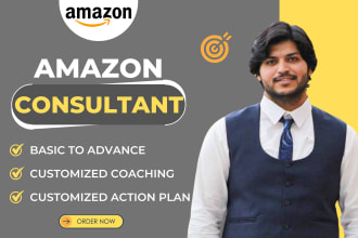 be your amazon fba consultant, business coach, amazon mentor