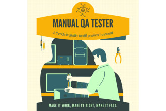 perform manual QA testing for your software, mobile app, web app or website