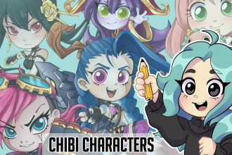 draw kawaii chibi characters