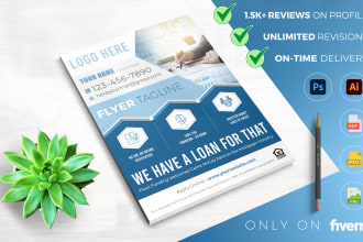 do business, event poster or flyer design in 24 hours