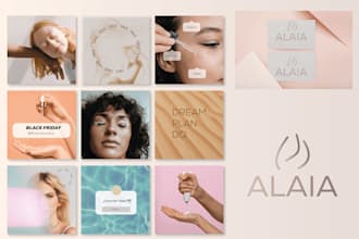 design a social media pack with posts and stories