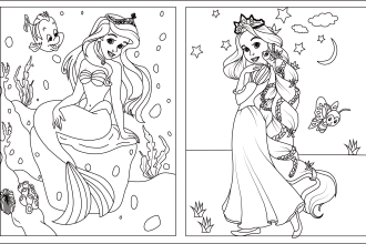 do magical coloring book pages for adult and children