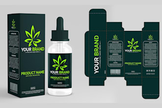 do cbd label design and supplement label design