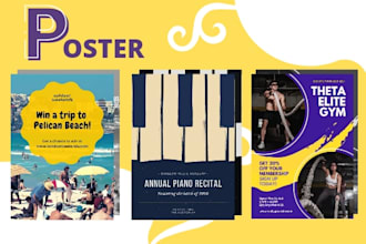 design an attractive poster