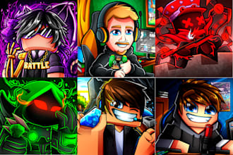 illustrate profile, avatar and logo for you