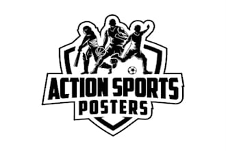 design highly engaging sports logo