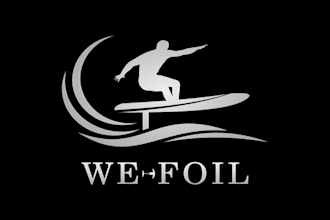 do masculine luxurious logo for new e foiling sport business
