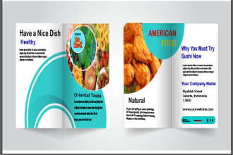 do professional bifold brochure design