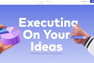 create simple minimal or luxurious website for you