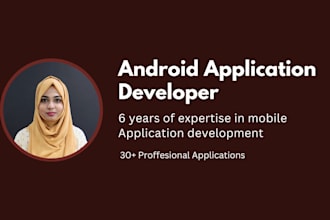 create or debug your android app with professional assistance