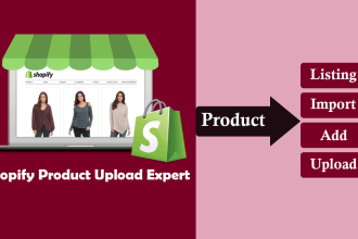 upload product or add product to shopify store