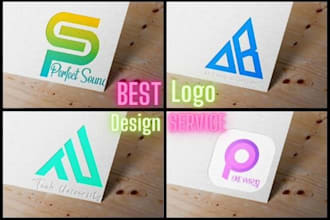design 3 minimalist logo in 12 hours from my own creation