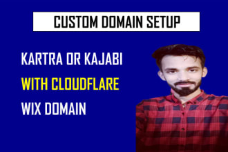 point custom domain with kartra cloudflare wix squarspace