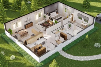 create 3d floor plan of your property