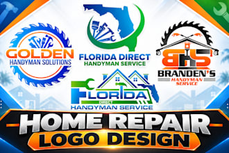 make unique roofing, home repair, remodeling, handyman logo