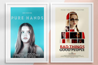 design high quality movie posters and covers