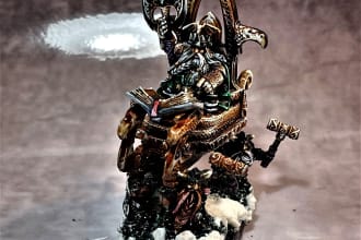 painting and 3d art studio of miniatures,busts and others