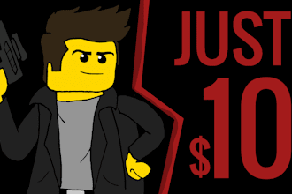draw lego characters for your projects