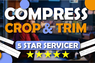 reduce or compress the video file size and edit video