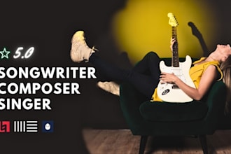 write pro lyrics and chart ready toplines for your hit song