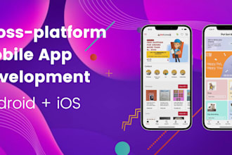 design and develop react native and ionic apps