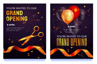 create attractive business card, banner, certificate, cover ,flyer