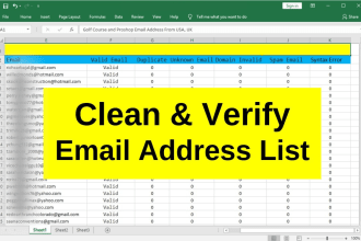 do email verification and email checking