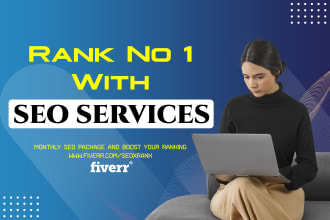 do complete monthly SEO service with high quality backlinks for google ranking