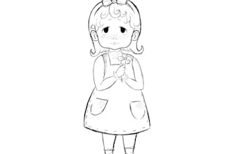 illustrate your request for children book or personal usage