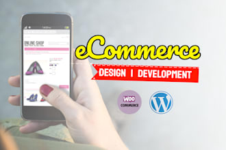 design and develop ecommerce online store on wordpress woocommerce