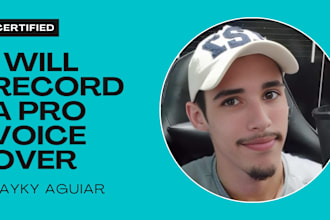 record a professional brazilian portuguese voice over