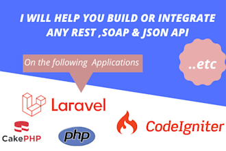 build or integrate json,soap and rest api