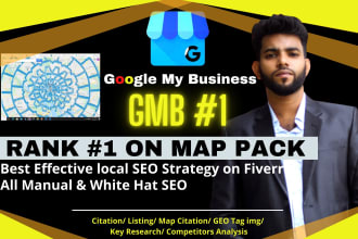 boost local SEO gmb listing and ranking service for google map pack rank