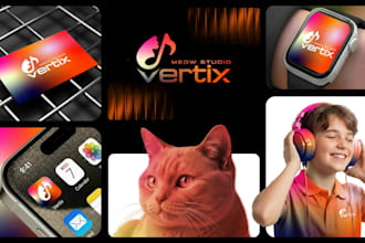 design a premium logo and brand identity with full branding kit and style guide