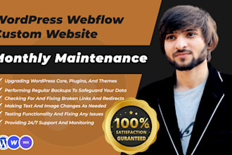 provide website maintenance support