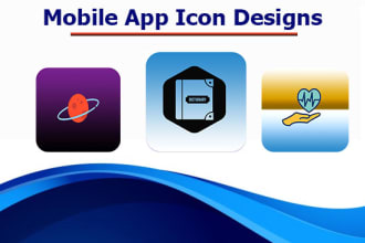 design IOS android mobile app icon