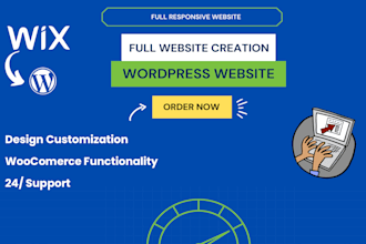 do full website creation or redesign a website with friendly